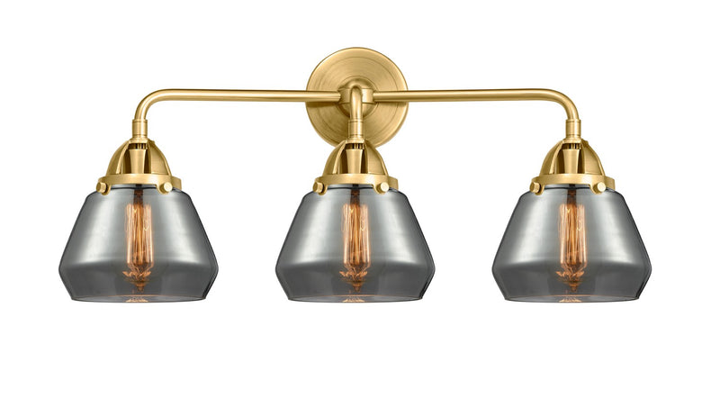 Innovations 288-3W-SG-G173 Three Light Bath Vanity, Satin Gold