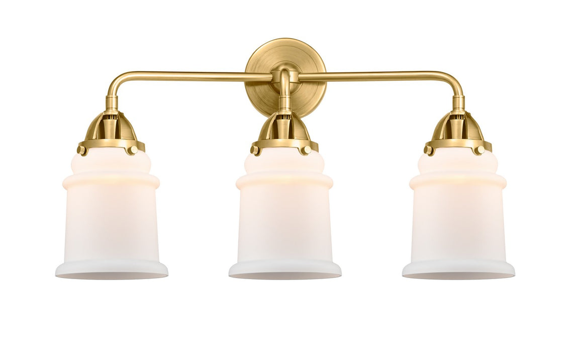 Innovations 288-3W-SG-G181 Three Light Bath Vanity, Satin Gold