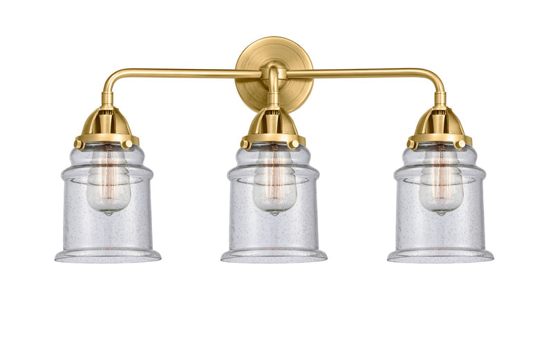 Innovations 288-3W-SG-G184-LED LED Bath Vanity, Satin Gold