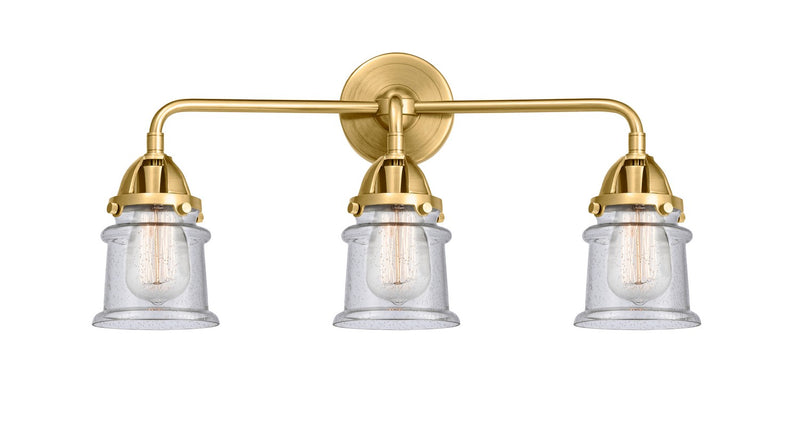 Innovations 288-3W-SG-G184S-LED LED Bath Vanity, Satin Gold