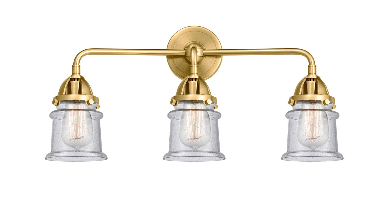 Innovations 288-3W-SG-G184S-LED LED Bath Vanity, Satin Gold