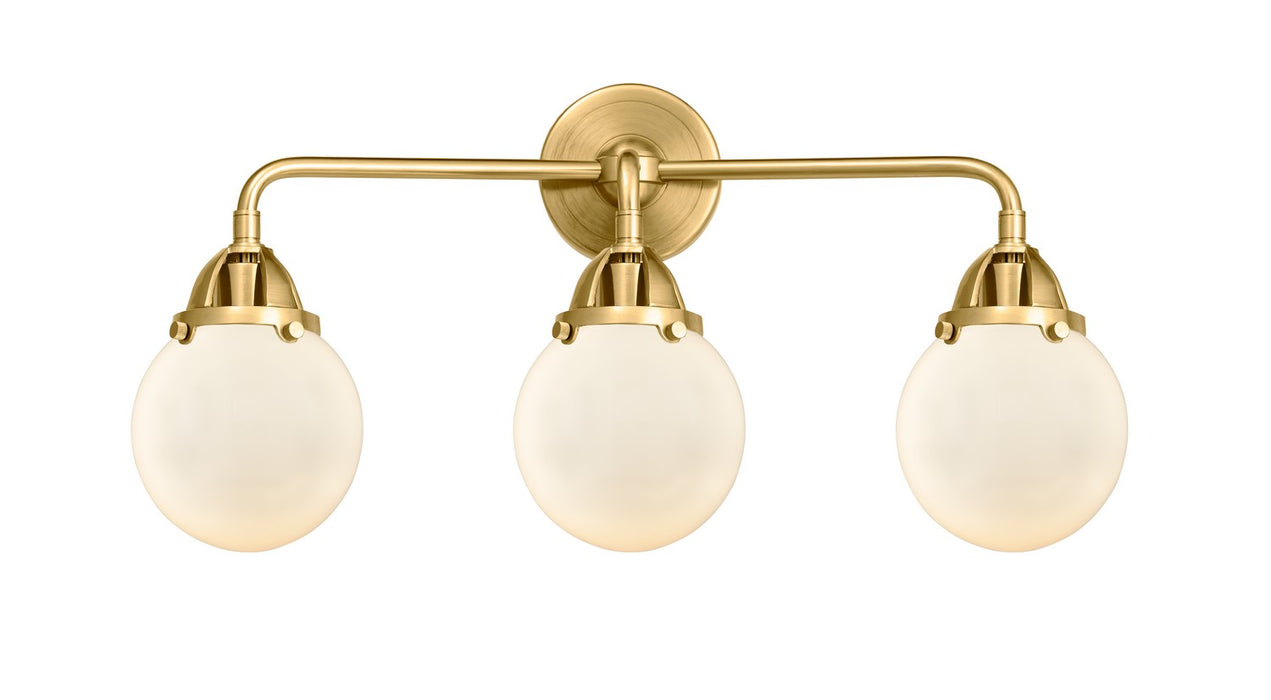 Innovations 288-3W-SG-G201-6-LED LED Bath Vanity, Satin Gold