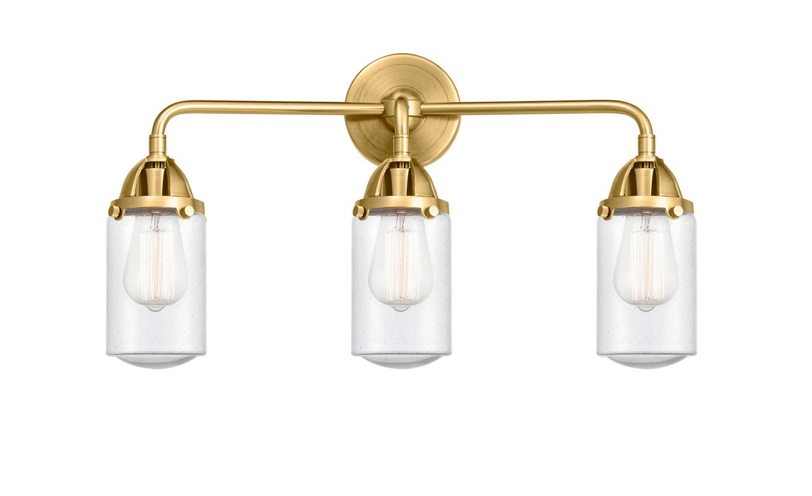 Innovations 288-3W-SG-G314-LED LED Bath Vanity, Satin Gold