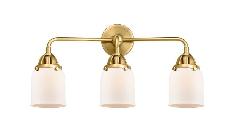Innovations 288-3W-SG-G51 Three Light Bath Vanity, Satin Gold