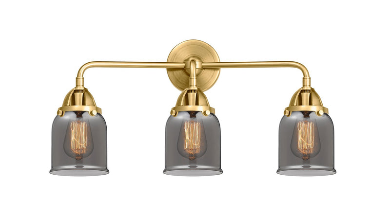 Innovations 288-3W-SG-G53 Three Light Bath Vanity, Satin Gold