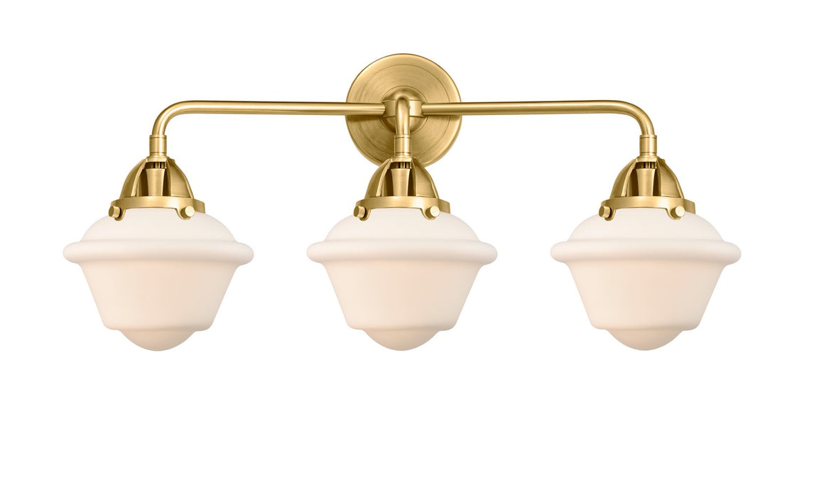 Innovations 288-3W-SG-G531 Three Light Bath Vanity, Satin Gold