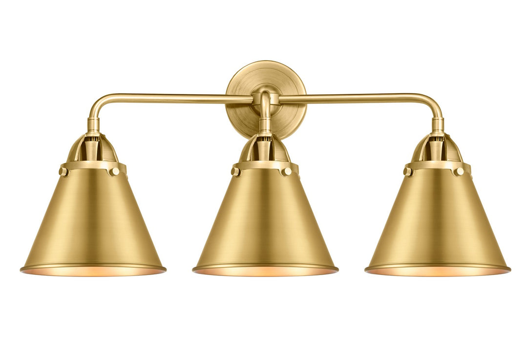 Innovations 288-3W-SG-M13-SG Three Light Bath Vanity, Satin Gold