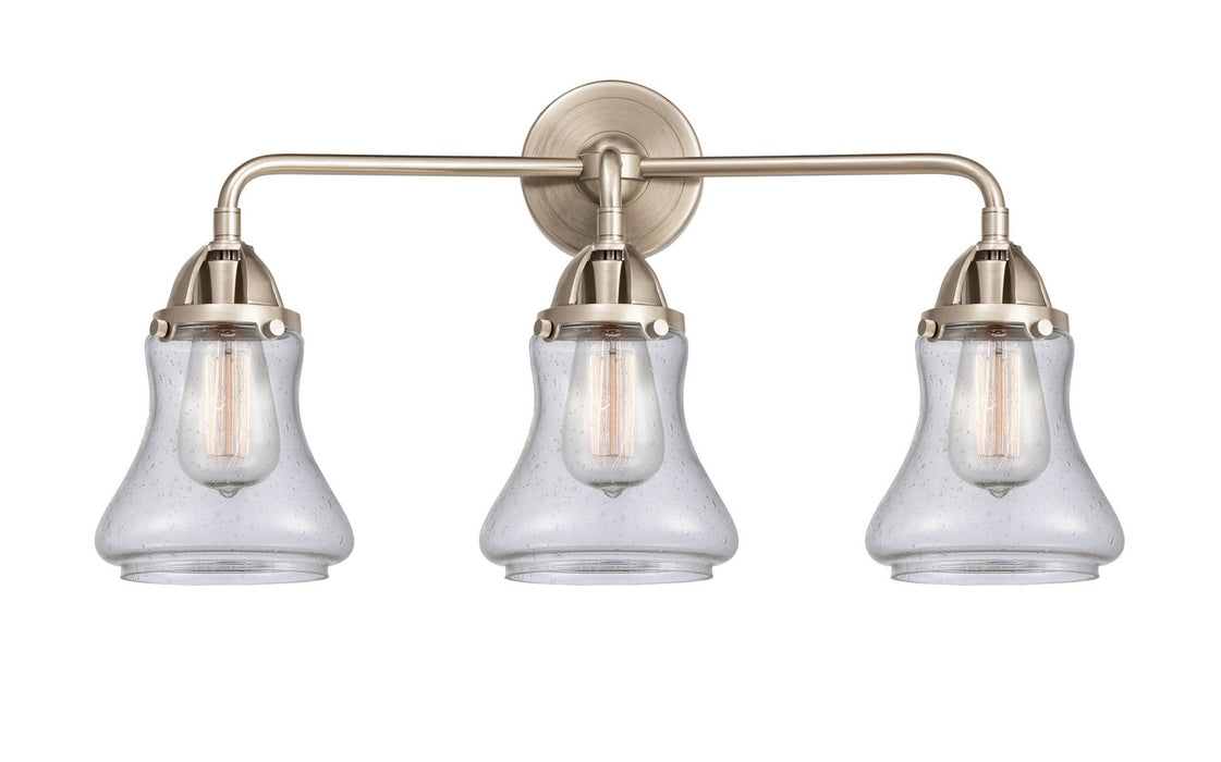 Innovations 288-3W-SN-G194 Three Light Bath Vanity, Brushed Satin Nickel