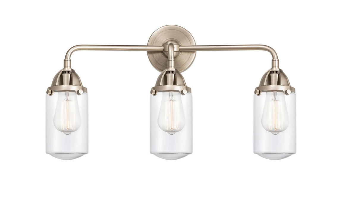 Innovations 288-3W-SN-G312-LED LED Bath Vanity, Brushed Satin Nickel