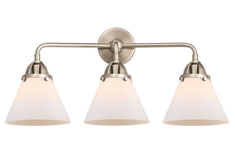 Innovations 288-3W-SN-G41 Three Light Bath Vanity, Brushed Satin Nickel