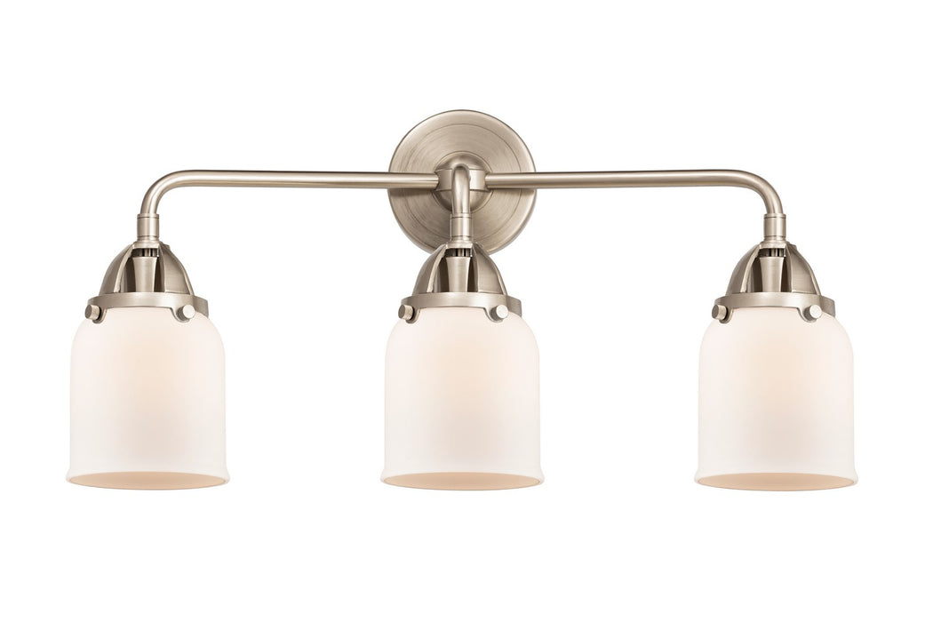 Innovations 288-3W-SN-G51 Three Light Bath Vanity, Brushed Satin Nickel