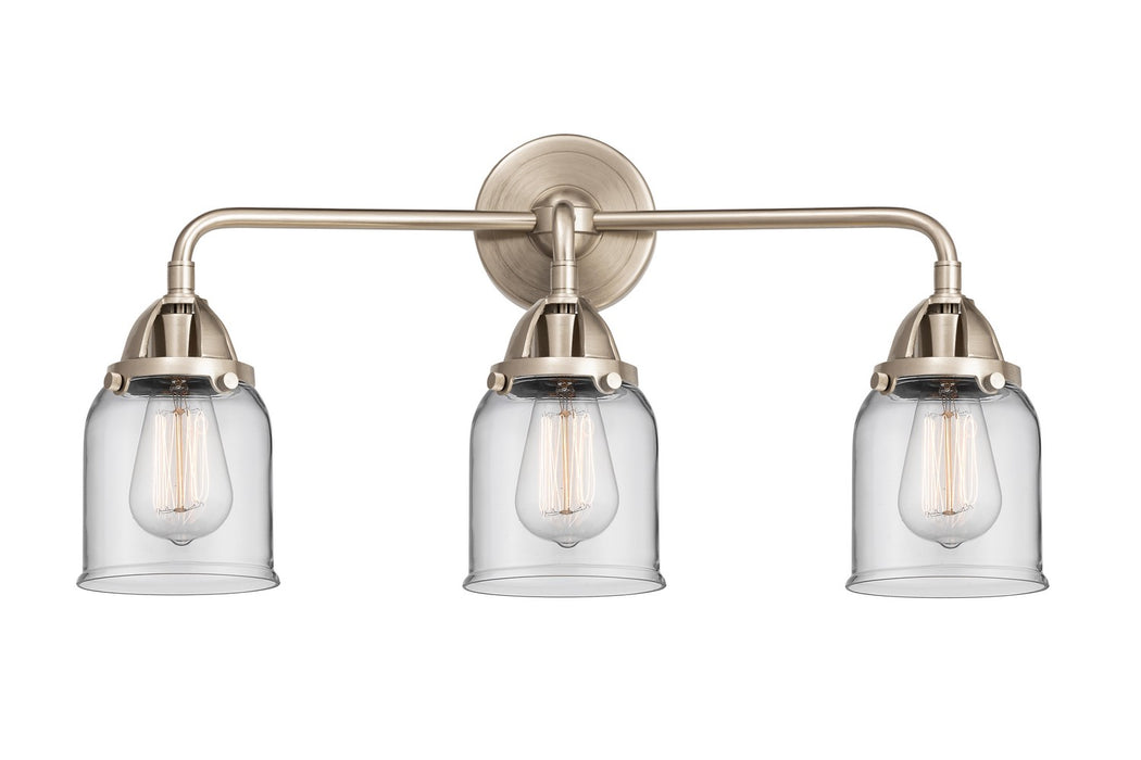 Innovations 288-3W-SN-G52 Three Light Bath Vanity, Brushed Satin Nickel