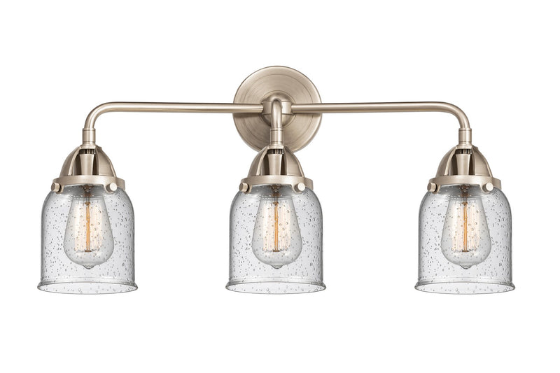 Innovations 288-3W-SN-G54 Three Light Bath Vanity, Brushed Satin Nickel