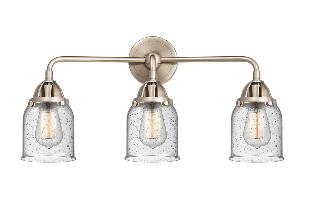 Innovations 288-3W-SN-G54 Three Light Bath Vanity, Brushed Satin Nickel