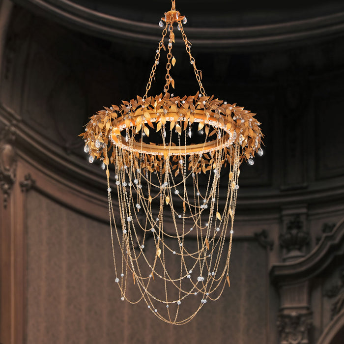 Schonbek S5332-706O LED Pendant, Gold