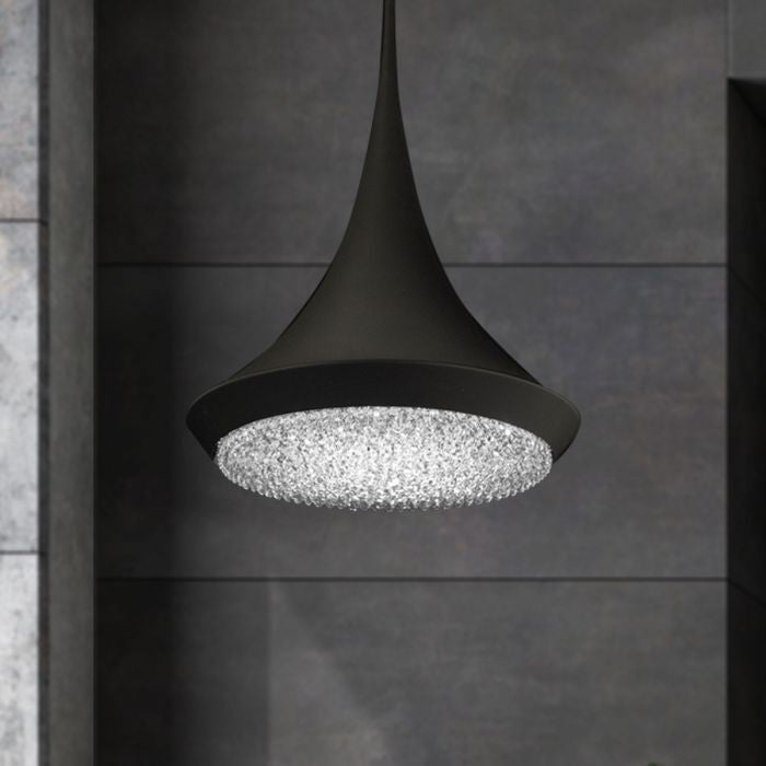 Schonbek S5518-18O LED Pendant, Black