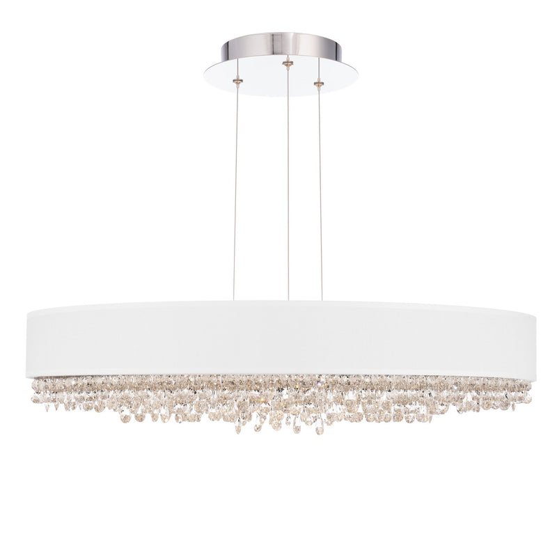 Schonbek S6329-401RW1 LED Pendant, Polished Stainless Steel