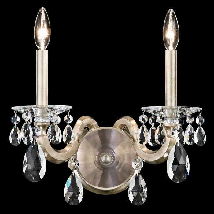 Schonbek S8602N-26R Two Light Chandelier, French Gold