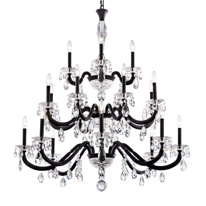 Schonbek S8620N-26R 20 Light Chandelier, French Gold