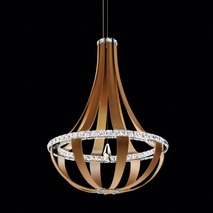 Schonbek SCE120DN-LI1S LED Pendant, Iceberg