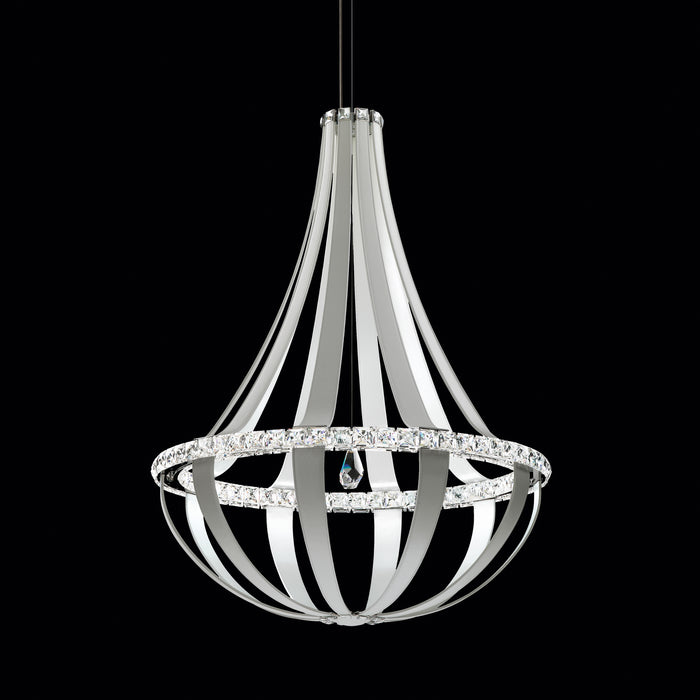 Schonbek SCE130DN-LI1S LED Pendant, Iceberg