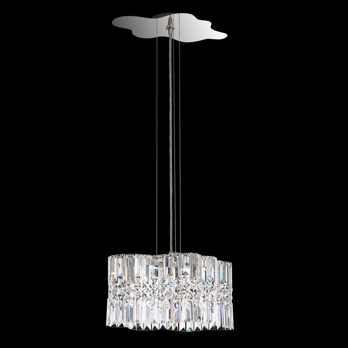 Schonbek SPU120N-SS1O LED Mini Pendant, Stainless Steel