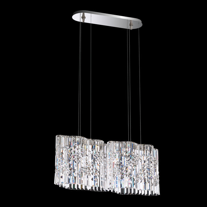 Schonbek SPU130N-SS1O LED Pendant, Stainless Steel
