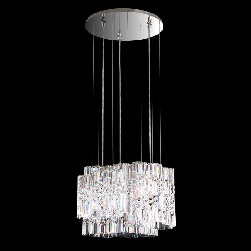 Schonbek SPU150N-SS1O LED Pendant, Stainless Steel