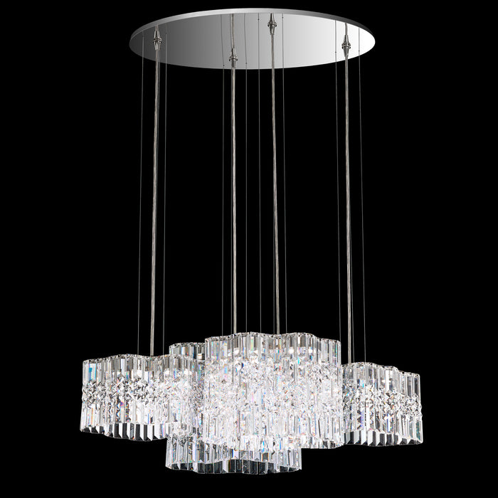 Schonbek SPU160N-SS1O LED Pendant, Stainless Steel