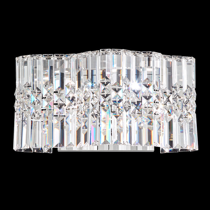 Schonbek SPU170N-SS1O LED Wall Sconce, Stainless Steel