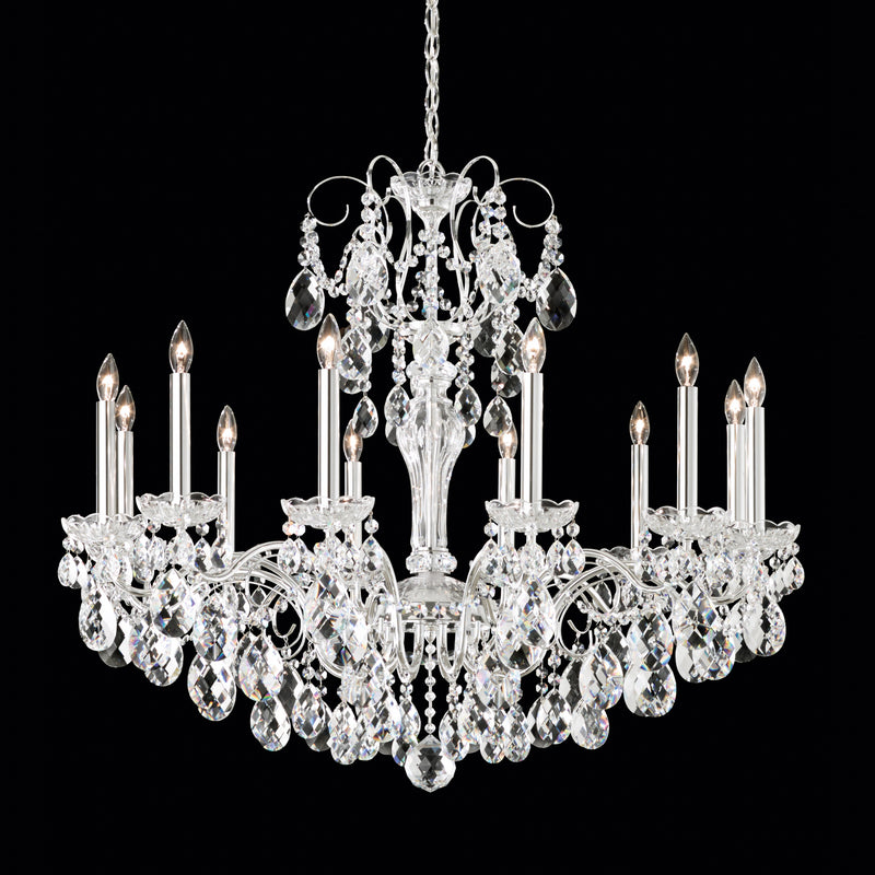 Schonbek ST1849N-211H 12 Light Chandelier, Aurelia