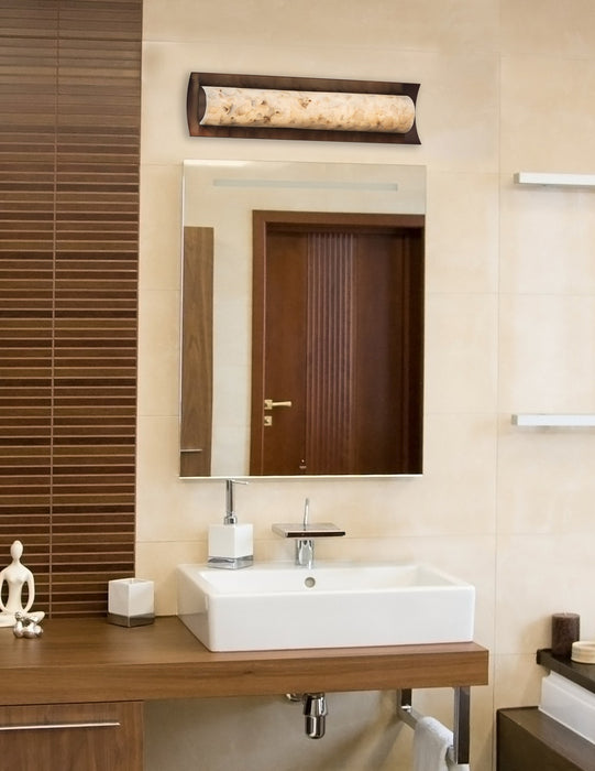 Justice Designs ALR-8631-DBRZ LED Linear Bath Bar, Dark Bronze