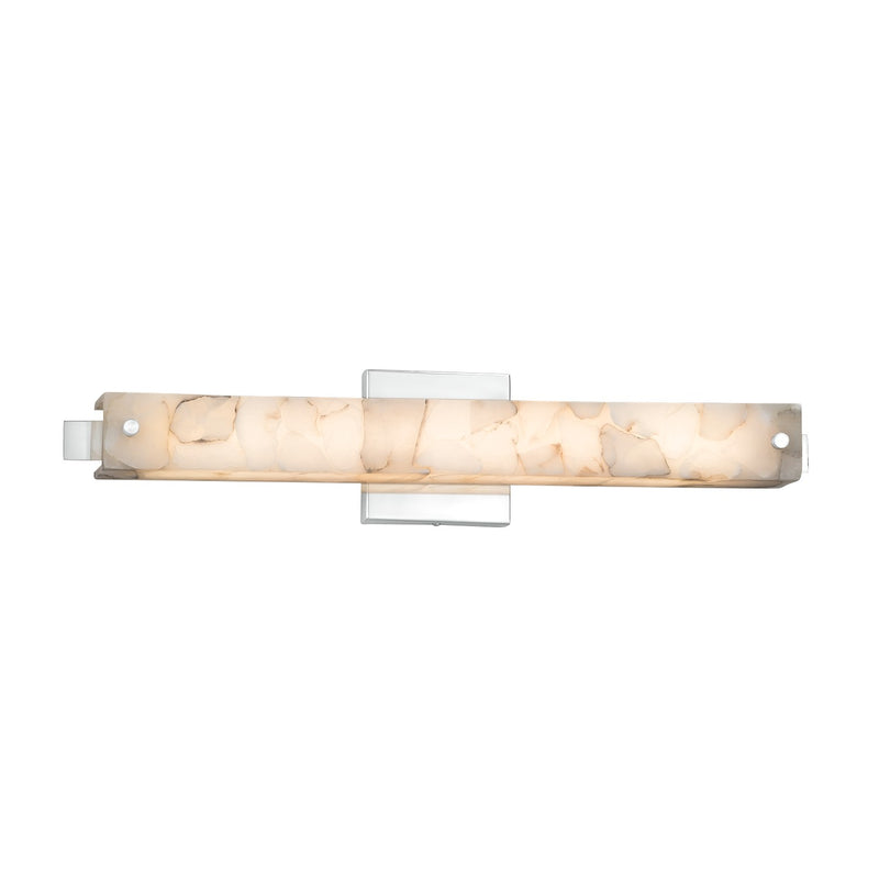 Justice Designs ALR-8681-CROM LED Linear Bath Bar, Polished Chrome