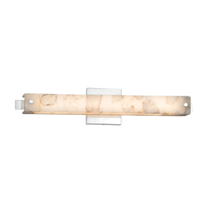 Justice Designs ALR-8681-CROM LED Linear Bath Bar, Polished Chrome
