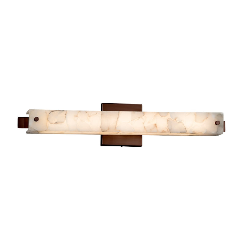 Justice Designs ALR-8681-DBRZ LED Linear Bath Bar, Dark Bronze