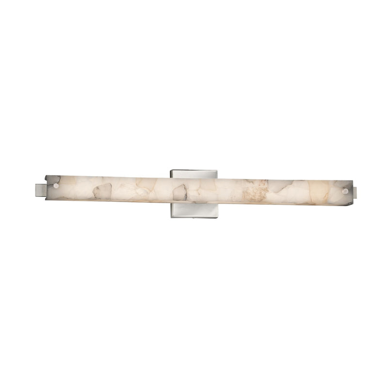 Justice Designs ALR-8685-NCKL LED Linear Bath Bar, Brushed Nickel