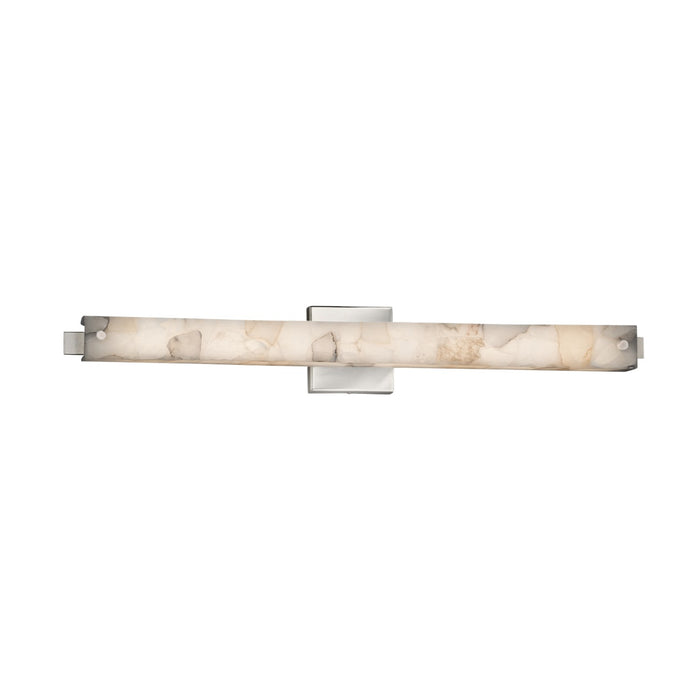 Justice Designs ALR-8685-NCKL LED Linear Bath Bar, Brushed Nickel