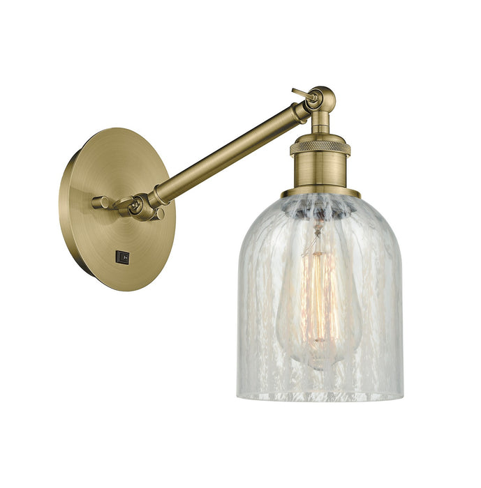 Innovations 317-1W-AB-G2511 One Light Wall Sconce, Antique Brass