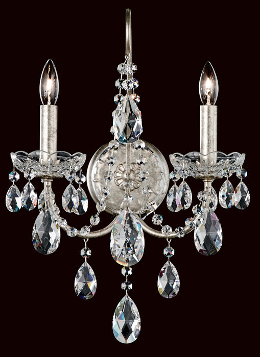 Schonbek ST1939N-211S Two Light Wall Sconce, Aurelia