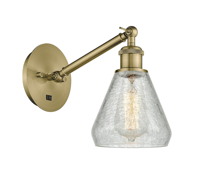 Innovations 317-1W-AB-G275-LED LED Wall Sconce, Antique Brass