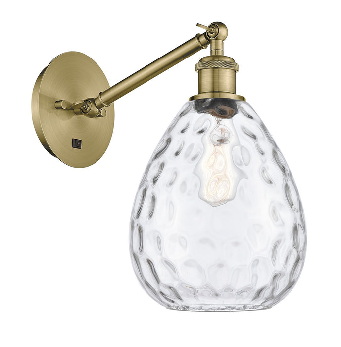 Innovations 317-1W-AB-G372 LED Wall Sconce, Antique Brass