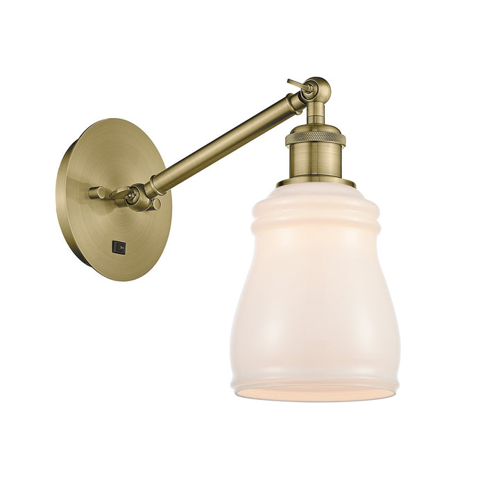 Innovations 317-1W-AB-G391-LED LED Wall Sconce, Antique Brass