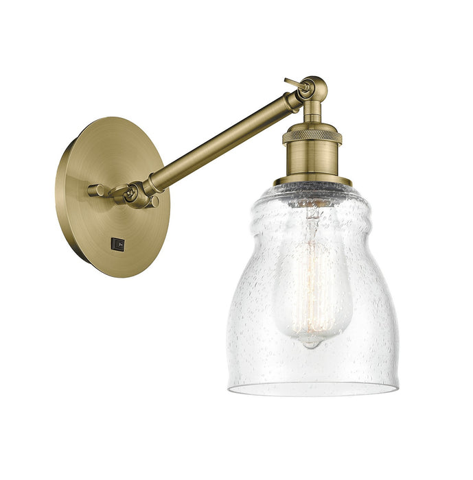 Innovations 317-1W-AB-G394-LED LED Wall Sconce, Antique Brass