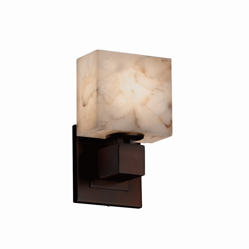Justice Designs ALR-8707-55-DBRZ-LED1-700 LED Wall Sconce, Dark Bronze
