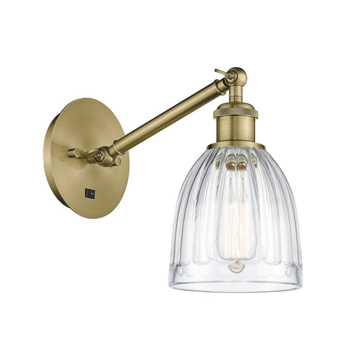 Innovations 317-1W-AB-G442-LED LED Wall Sconce, Antique Brass