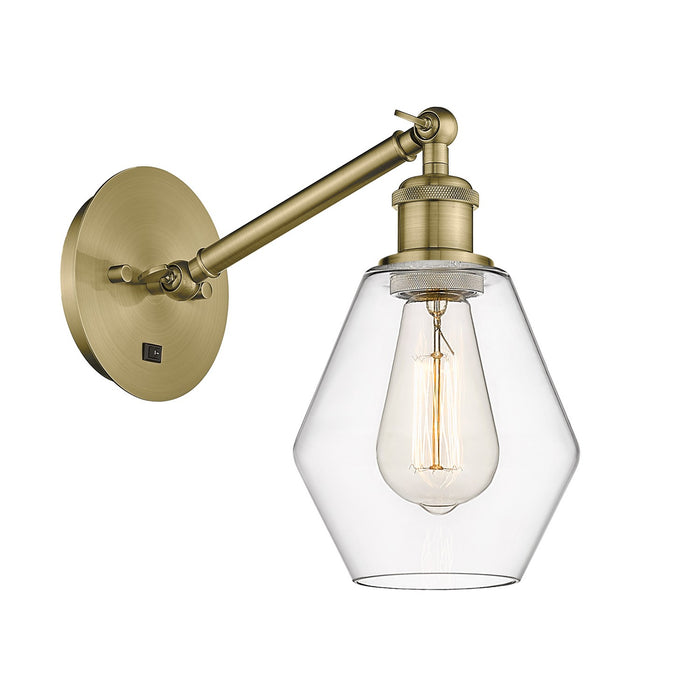 Innovations 317-1W-AB-G652-6-LED LED Wall Sconce, Antique Brass