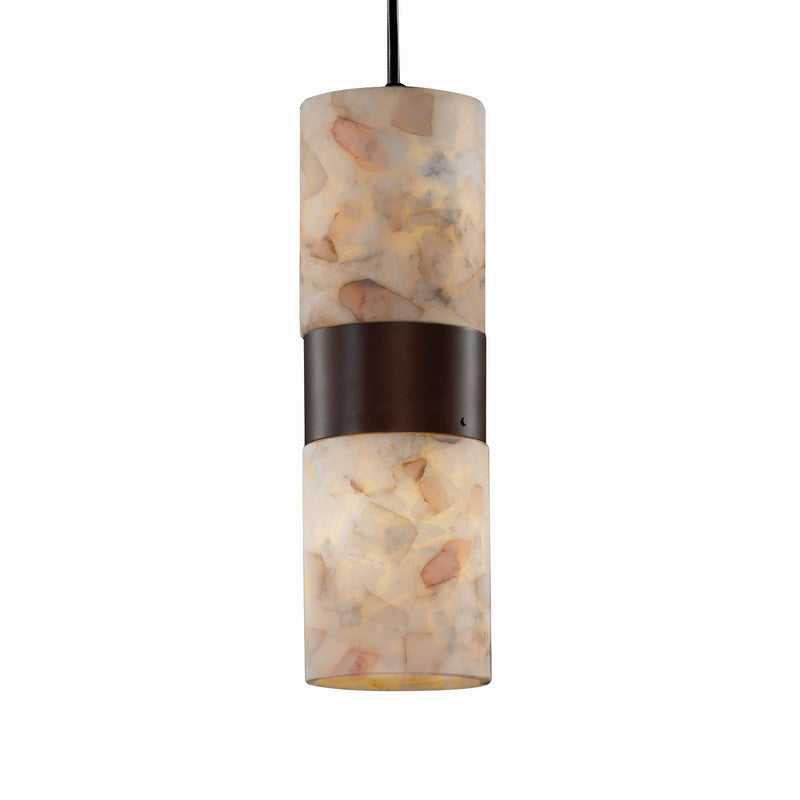 Justice Designs ALR-8758-10-DBRZ-LED2-1400 LED Pendant, Dark Bronze