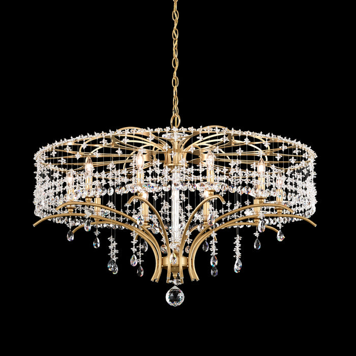 Schonbek TC1036N-23H Ten Light Chandelier, Etruscan Gold