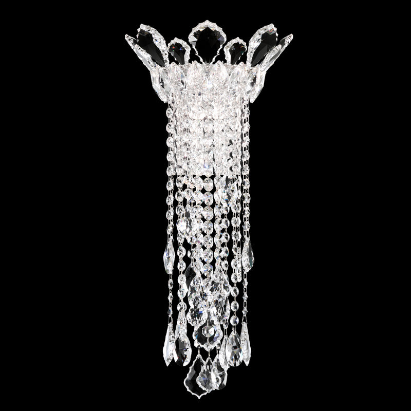 Schonbek TR0833N-401R Two Light Wall Sconce, Polished Stainless Steel
