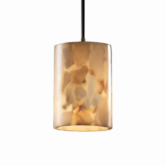 Justice Designs ALR-8815-10-ABRS One Light Pendant, Antique Brass